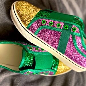 Ready for Mardi Gras these shoes will go perfect with your outfit